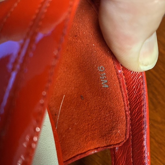 Cute, brand new red ballet flats. NWOT. - Picture 7 of 8